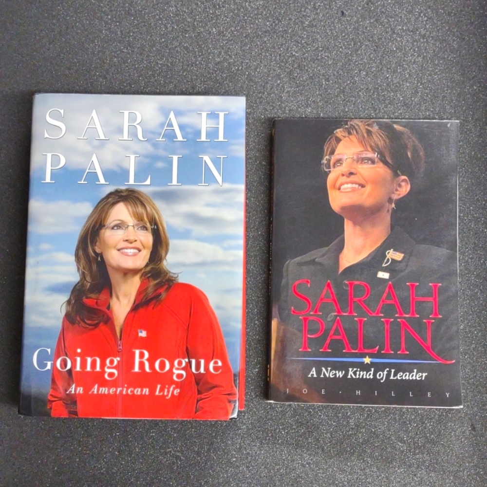 Set of two Sarah Palin books
